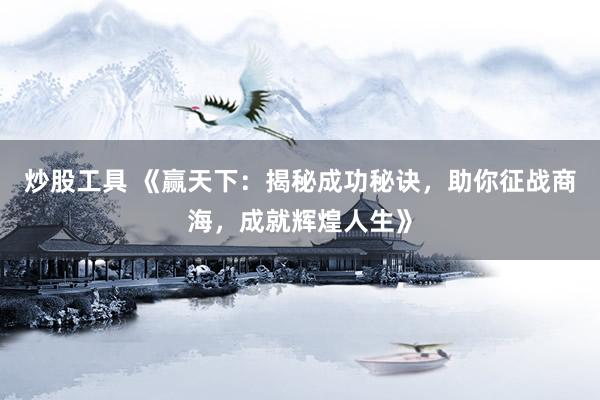 炒股工具 《赢天下：揭秘成功秘诀，助你征战商海，成就辉煌人生》