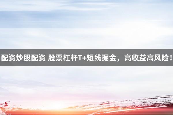 配资炒股配资 股票杠杆T+短线掘金,高收益高风险!