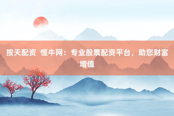 按天配资  恒牛网：专业股票配资平台，助您财富增值
